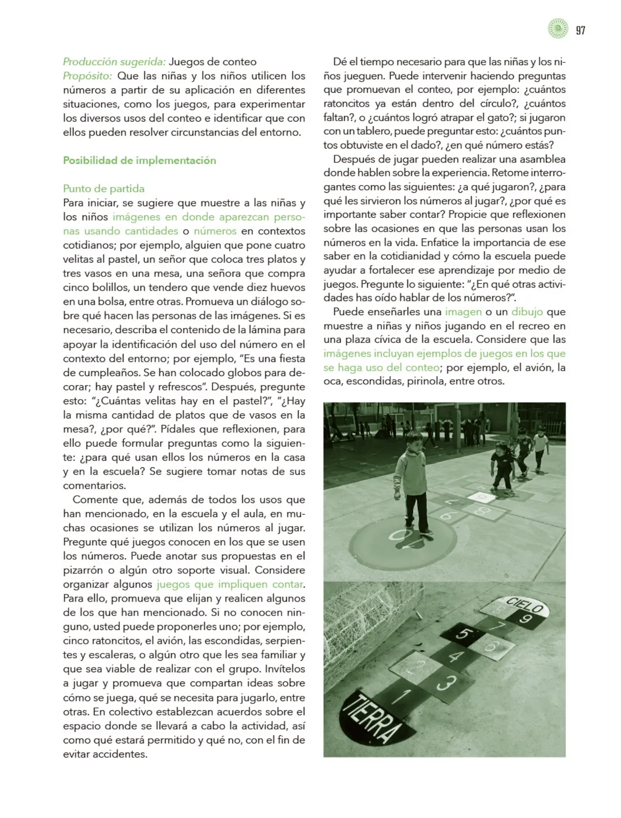 Página 98 de Modalidades de trabajo para la acción transformadora y el codiseño Libro de Educación Preescolar Grado 1°, 2°, 3° Ciclo Escolar 2025 - 2026