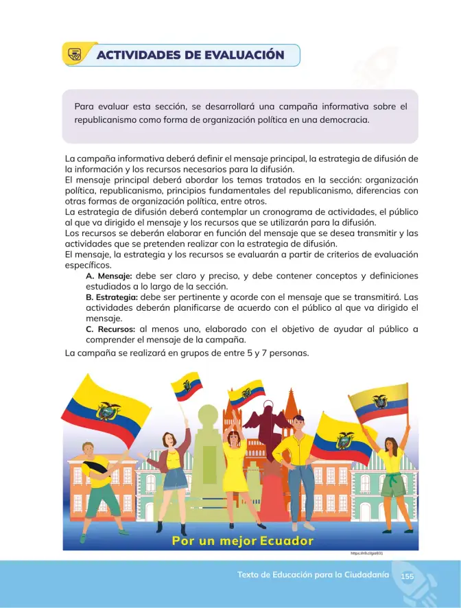Página 156 de Educacion Ciudadania 1° · Bgu 1 Educacion Ciudadania 2024 · 2024