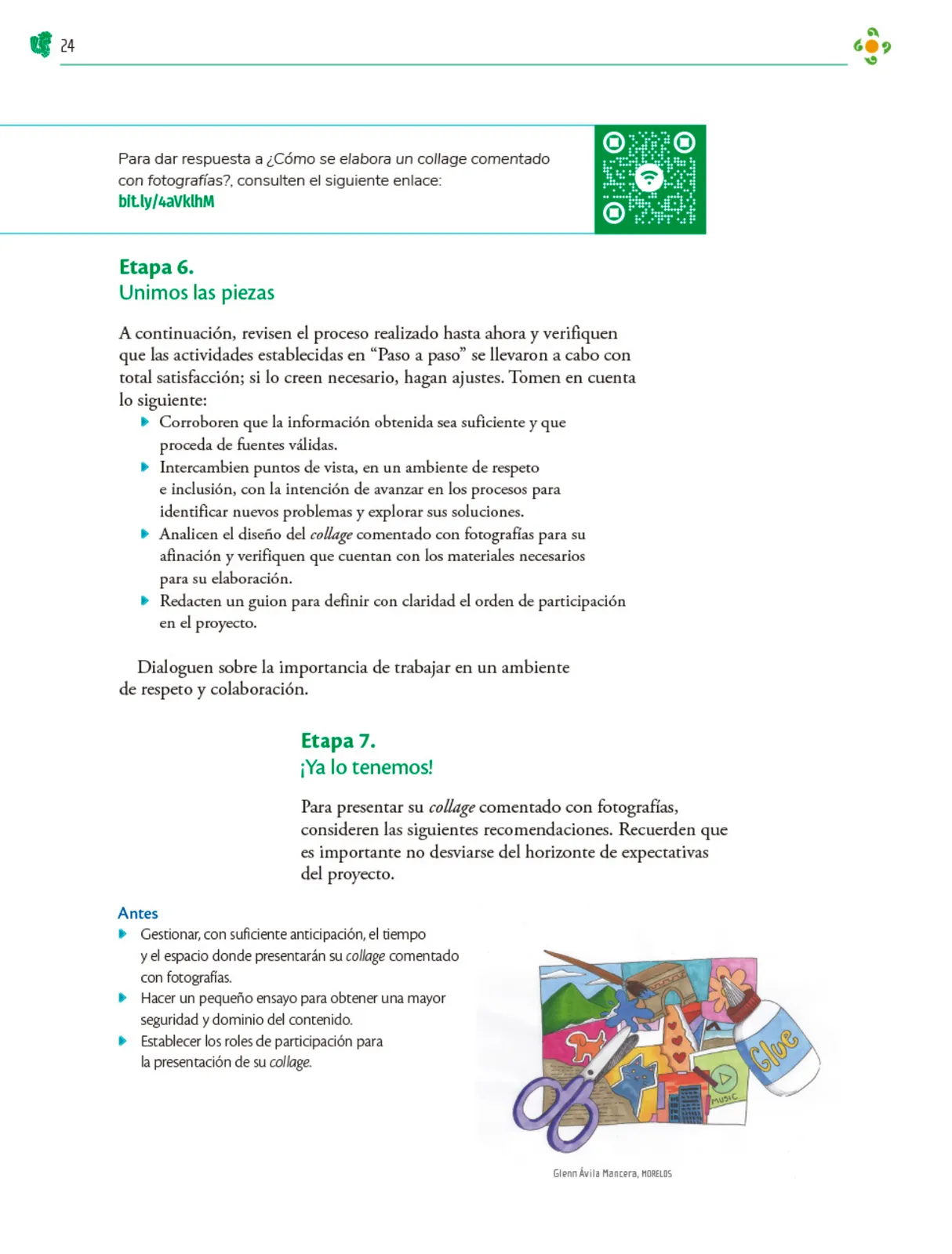 Página 25 de Colección Nanahuatzin. Nuestro libro de Proyectos.  Tomo II.  Libro de Educación Telesecundaria Grado 3°  Ciclo Escolar 2025 - 2026
