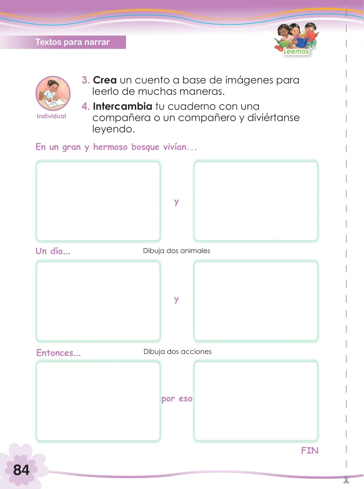 Página 86 de Comunicación 2 : cuaderno de trabajo para segundo grado de Educación Primaria 2019 · 2019