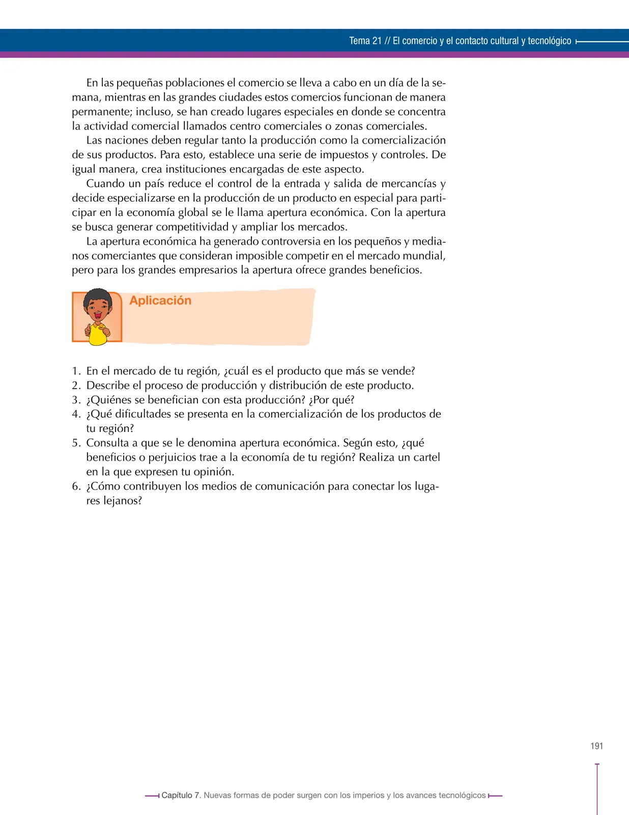 Miniatura página 191 de Ciencias Sociales 6° · Secundaria Activa
