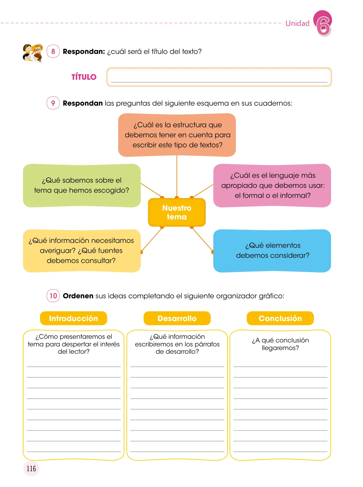 Miniatura página 117 de Comunicación 6 : cuaderno de trabajo para sexto grado de Educación Primaria 2019 · 2019