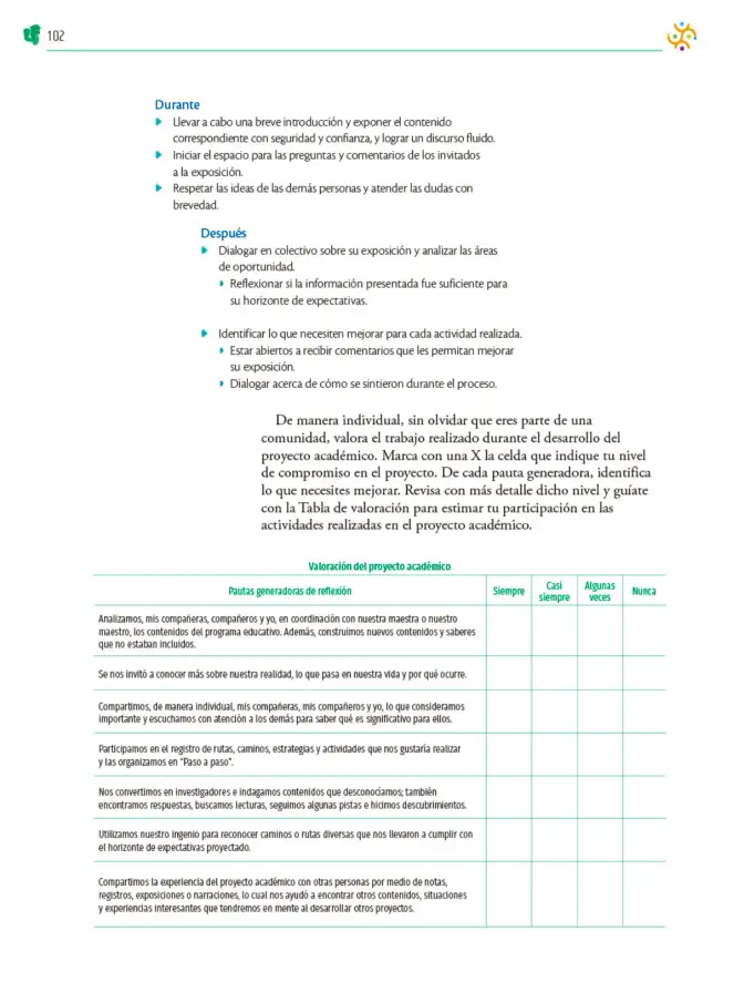 Página 103 de Colección Nanahuatzin. Nuestro libro de Proyectos. Tomo III. Libro de Educación Telesecundaria Grado 3° Ciclo Escolar 2025 - 2026