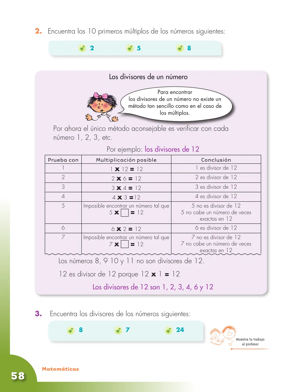 Miniatura página 58 de Matematica 3° · Cartilla 02