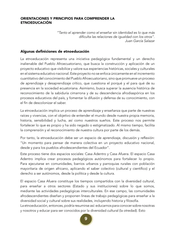 Página 9 de Etnoeducacion 8° · Egb 8 Etnoeducacion 2024 · 2024