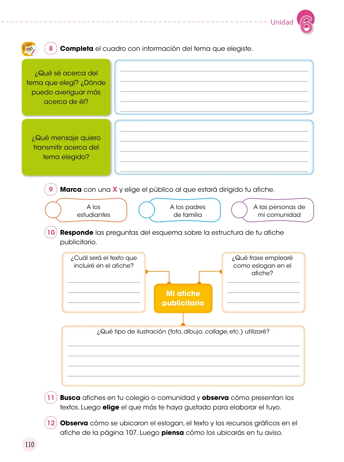 Página 111 de Comunicación 5 : cuaderno de trabajo para quinto grado de Educación Primaria 2019 · 2019