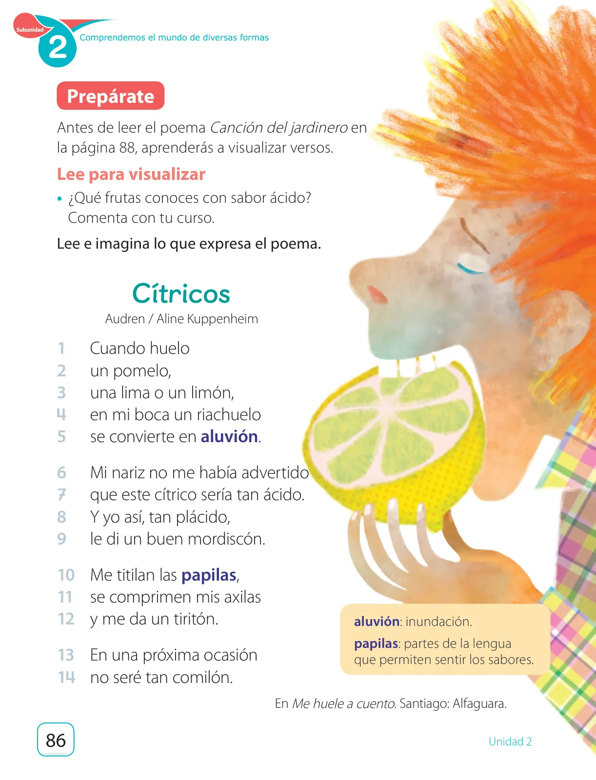Página 88 de Lenguaje y Comunicación – Segundo Básico – Texto del Estudiante MINEDUC – Descargar PDF · 2024