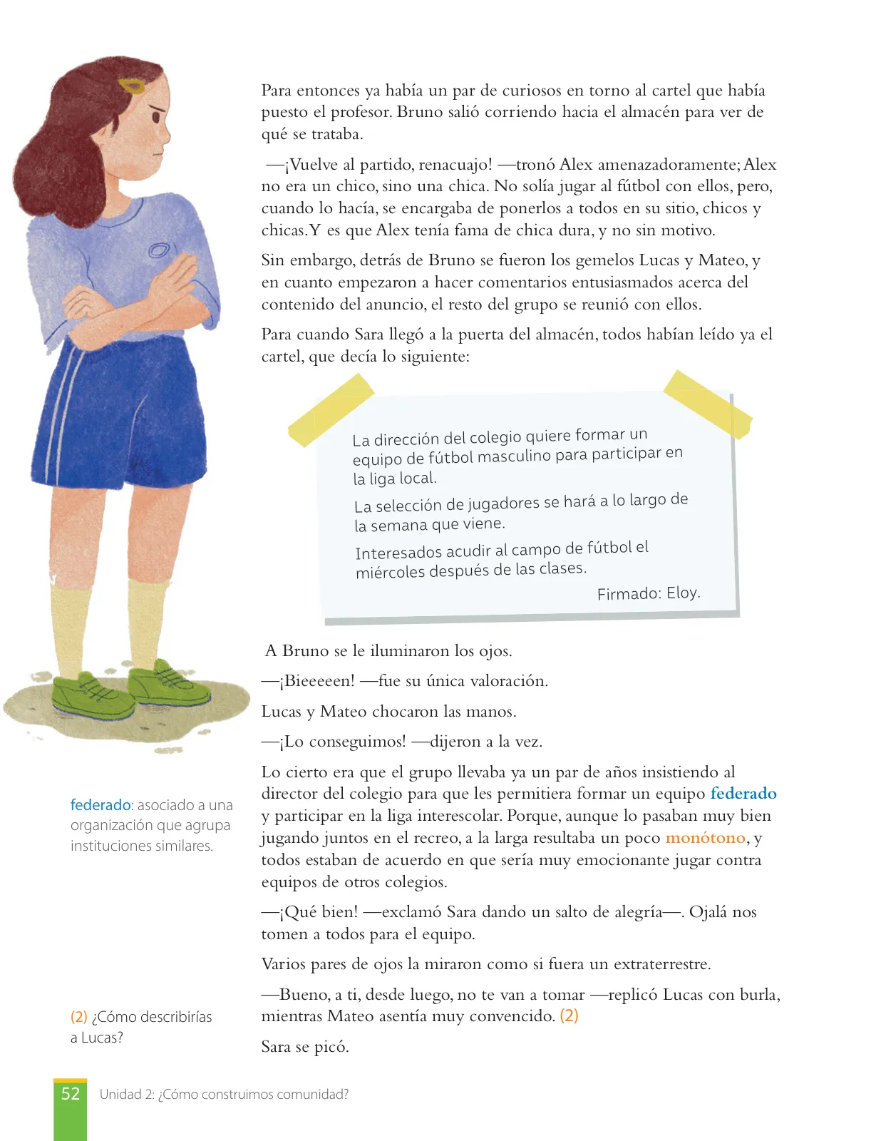 Página 54 de Libro de Lengua y Literatura – Séptimo Básico | Texto del Estudiante MINEDUC – Descargar PDF · 2024