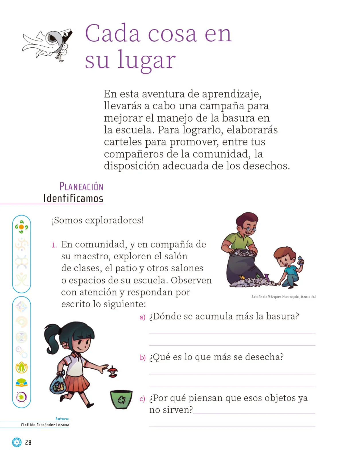 Miniatura página 29 de Proyectos Escolares.   Libro de Educación Primaria Grado 1°  Ciclo Escolar 2025 - 2026