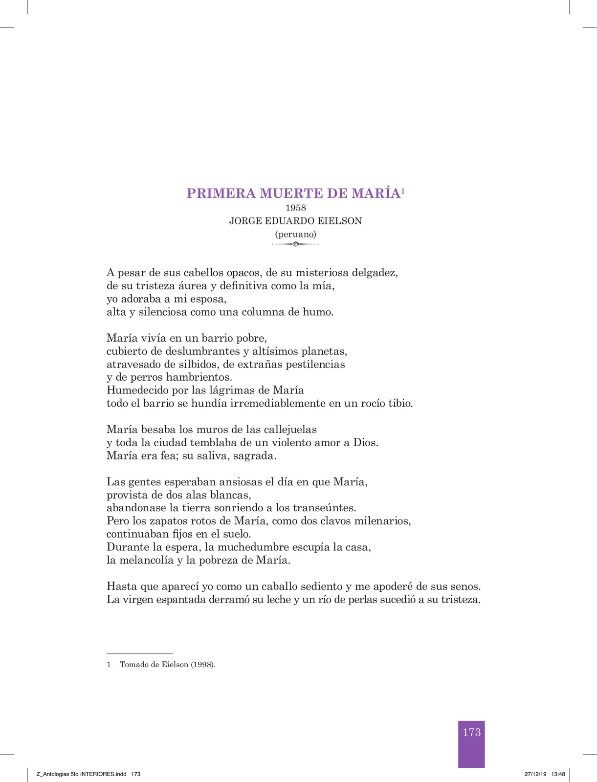 Página 175 de Antología literaria 5 · 2019