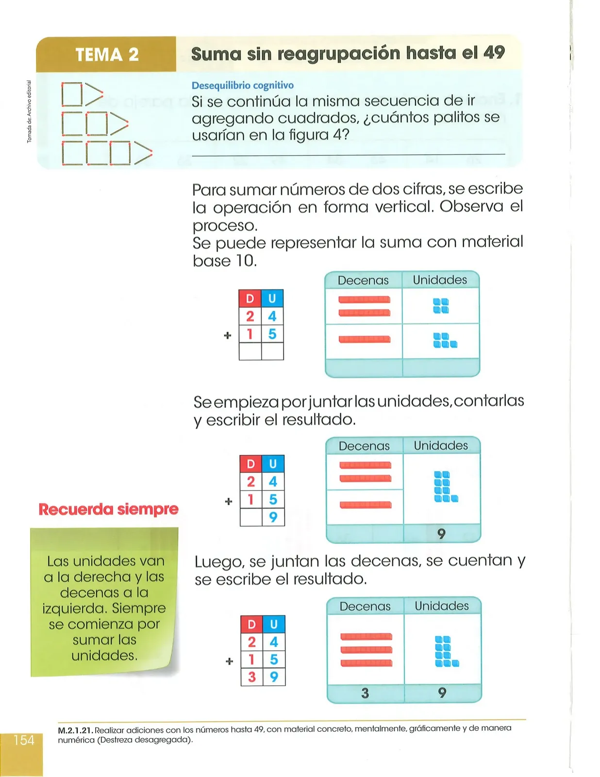 Página 155 de Matematica · 2 EGB · 2025