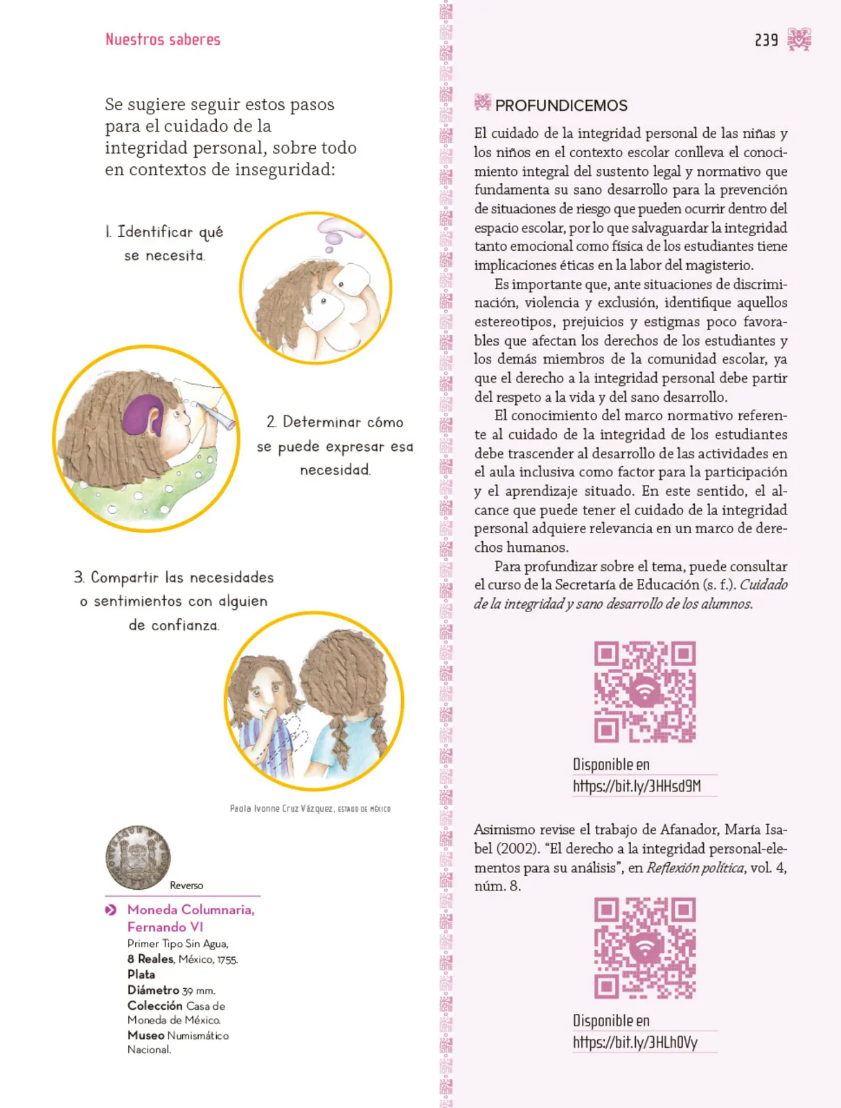 Página 240 de Nuestros saberes: Libro para alumnos, maestros y familia. Libro de Educación Primaria Grado 3° Ciclo Escolar 2025 - 2026