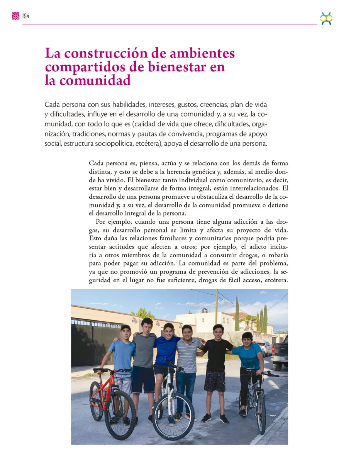 Miniatura página 195 de Colección Nanahuatzin. De lo humano y lo comunitario.   Libro de Educación Secundaria Grado 3°  Ciclo Escolar 2025 - 2026