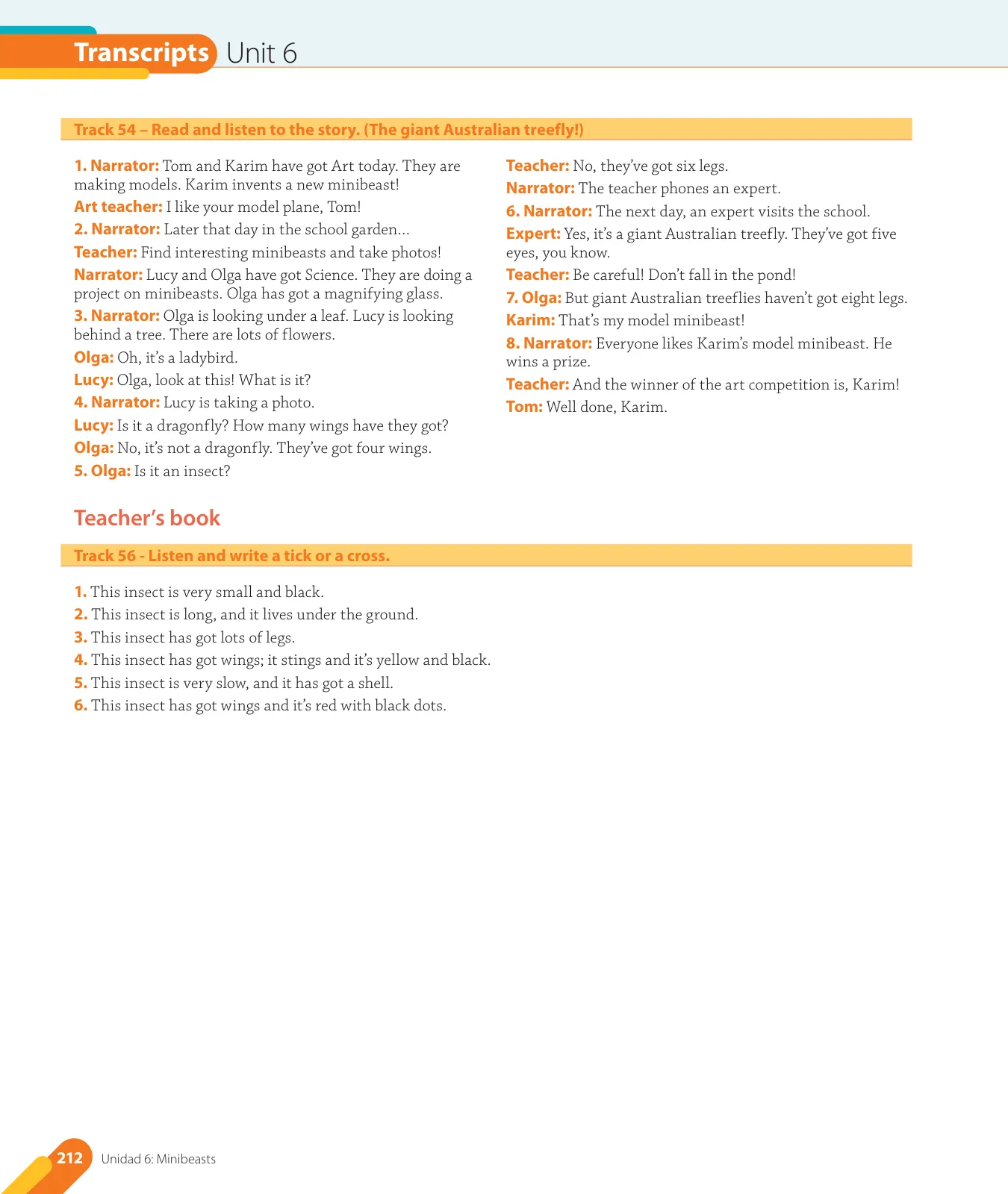 Página 76 de Inglés – Cuarto Básico | Texto del Estudiante MINEDUC – Descargar PDF · 2024