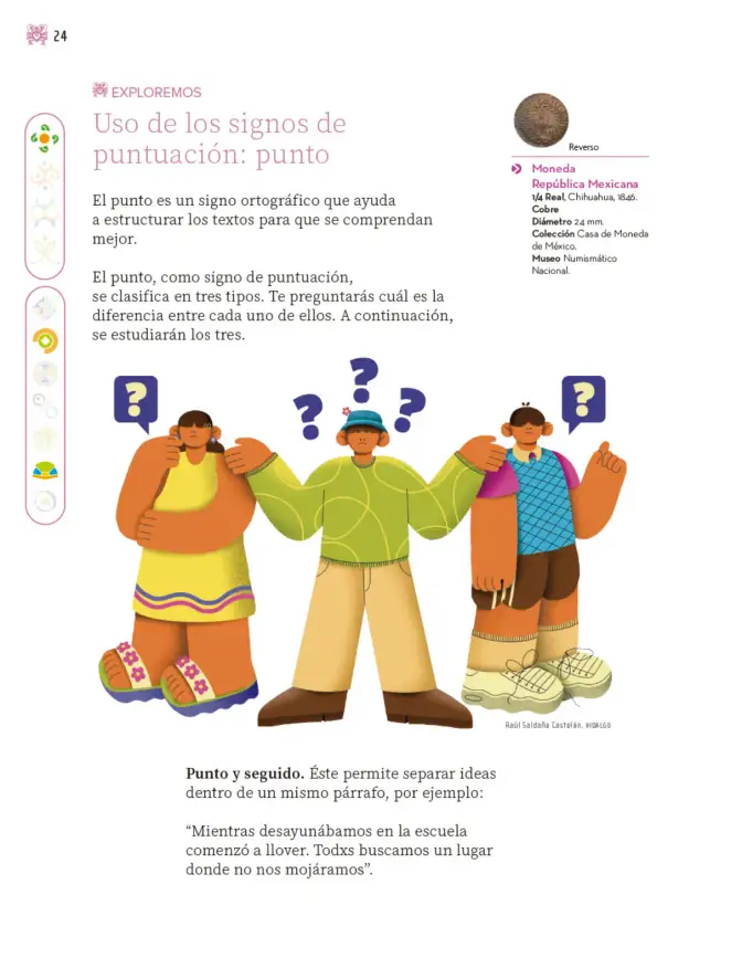 Página 25 de Nuestros saberes: Libro para alumnos, maestros y familia. Libro de Educación Primaria Grado 4° Ciclo Escolar 2025 - 2026