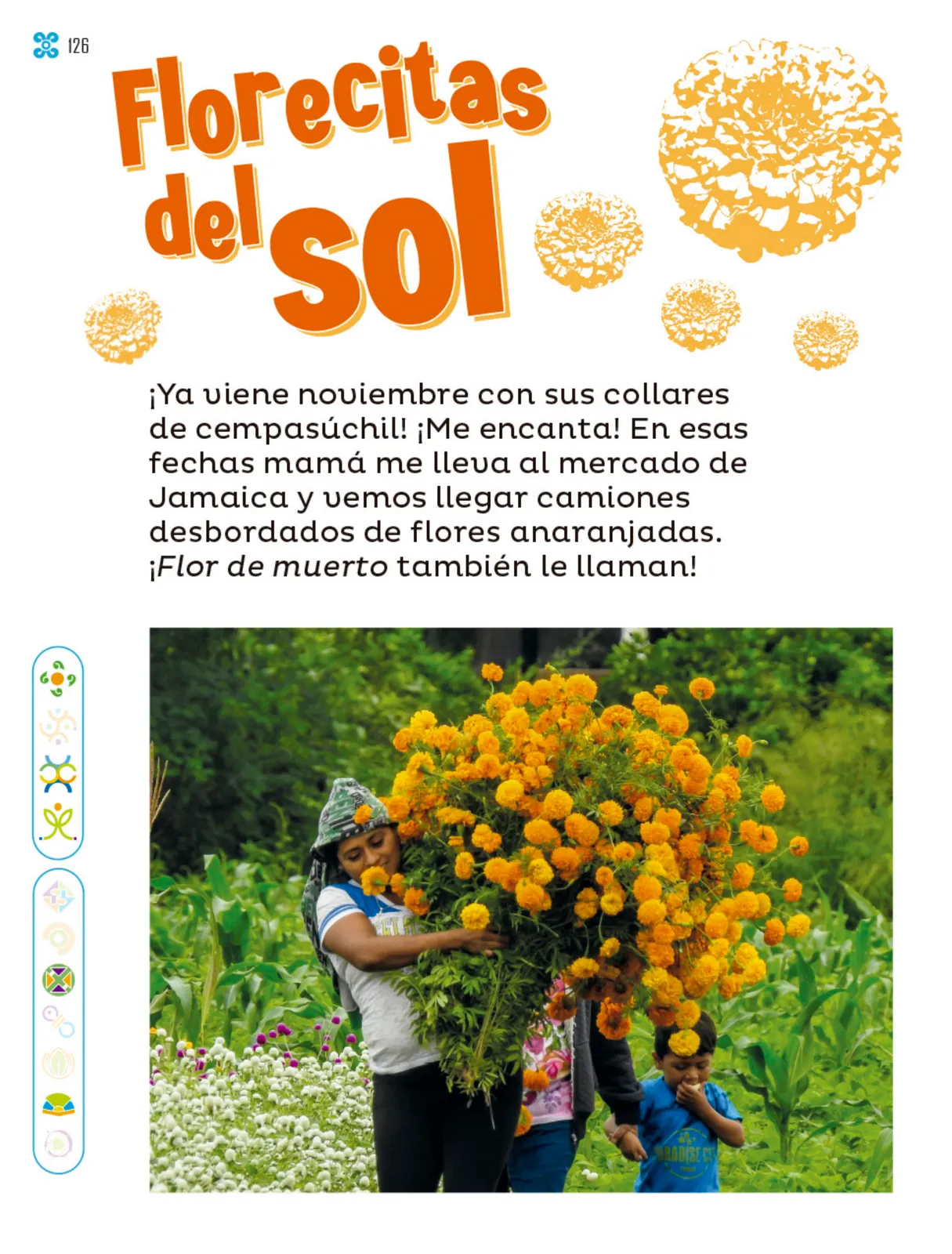 Miniatura página 127 de Múltiples lenguajes.   Libro de Educación Primaria Grado 1°  Ciclo Escolar 2025 - 2026