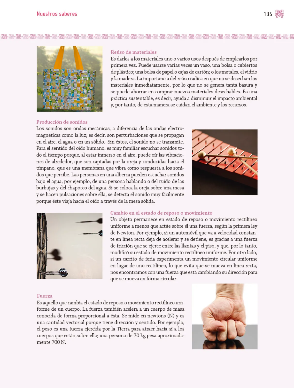 Miniatura página 136 de Nuestros saberes: Libro para alumnos, maestros y familia.   Libro de Educación Primaria Grado 3°  Ciclo Escolar 2025 - 2026