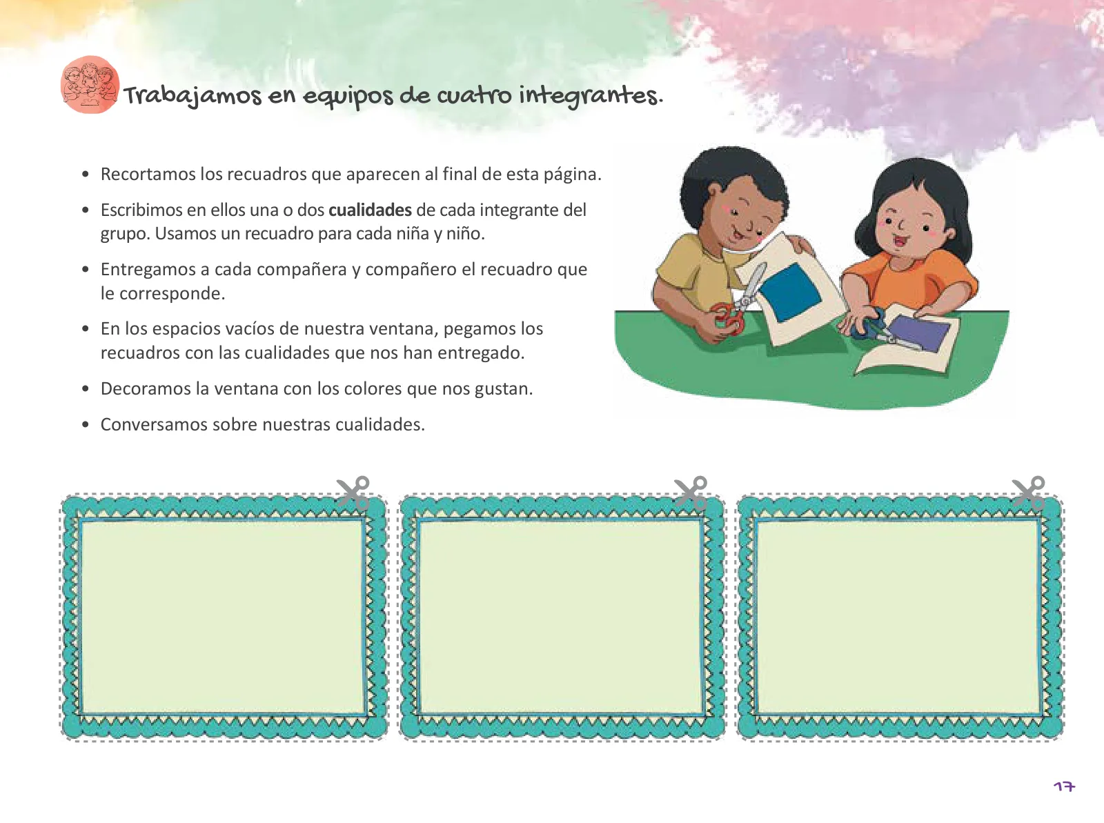 Miniatura página 19 de Cuadernillo de Tutoría 2 : segundo grado de Educación Primaria · 2021