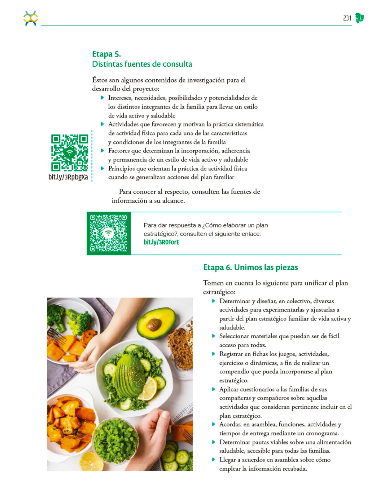 Página 232 de Colección Ximhai. Nuestro libro de Proyectos. Tomo III. Libro de Educación Telesecundaria Grado 1° Ciclo Escolar 2025 - 2026