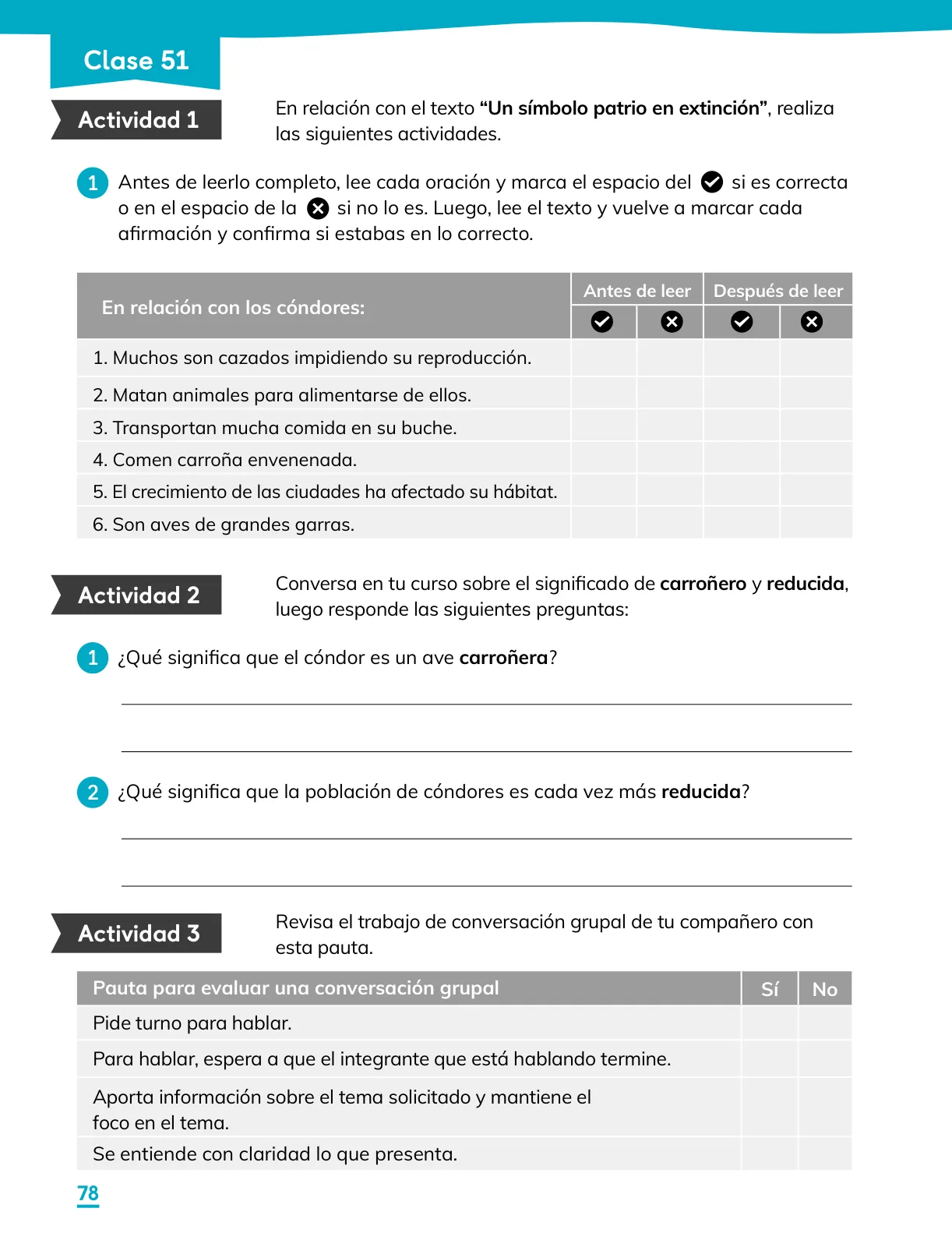 Página 80 de Lenguaje y Comunicación – Tercero Básico | Texto del Estudiante MINEDUC – Descargar PDF · 2024