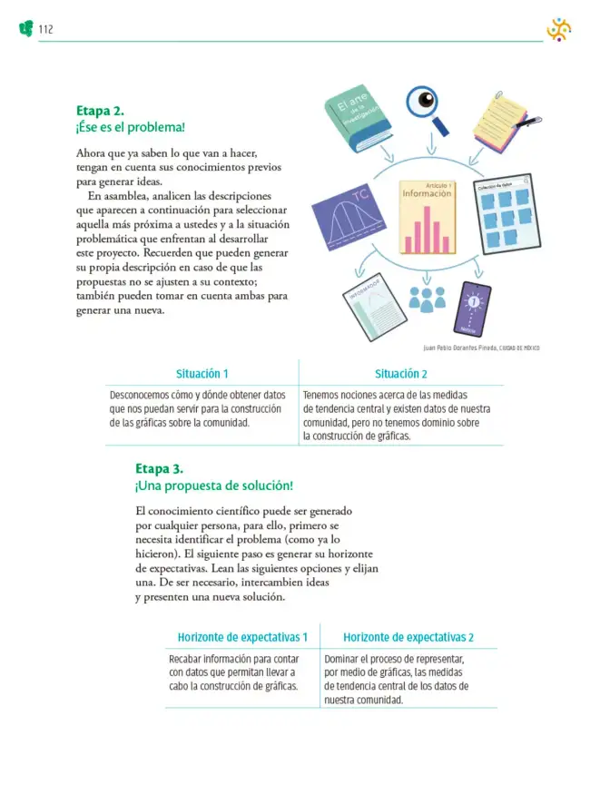 Página 113 de Colección Sk´asolil. Nuestro libro de Proyectos. Tomo I. Libro de Educación Telesecundaria Grado 2° Ciclo Escolar 2025 - 2026