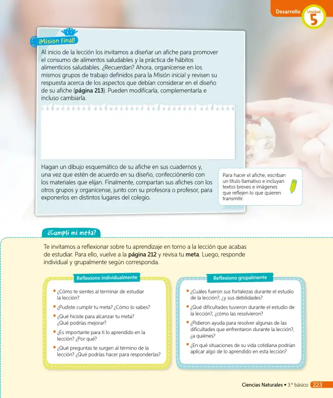 Página 242 de Ciencias Naturales – Tercero Básico | Texto del Estudiante MINEDUC – Descargar PDF · 2024