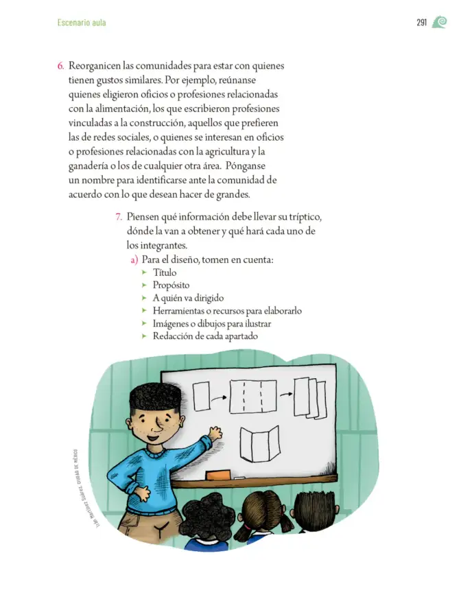 Página 294 de Proyectos de Aula. Libro de Educación Primaria Grado 5° Ciclo Escolar 2025 - 2026