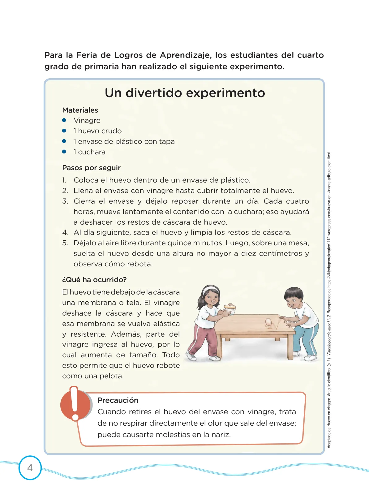 Miniatura página 4 de Kit de evaluación Salida Demostrando lo que aprendimos : Comunicación, tercer trimestre, ﻿Cuarto grado - Primaria · 2019