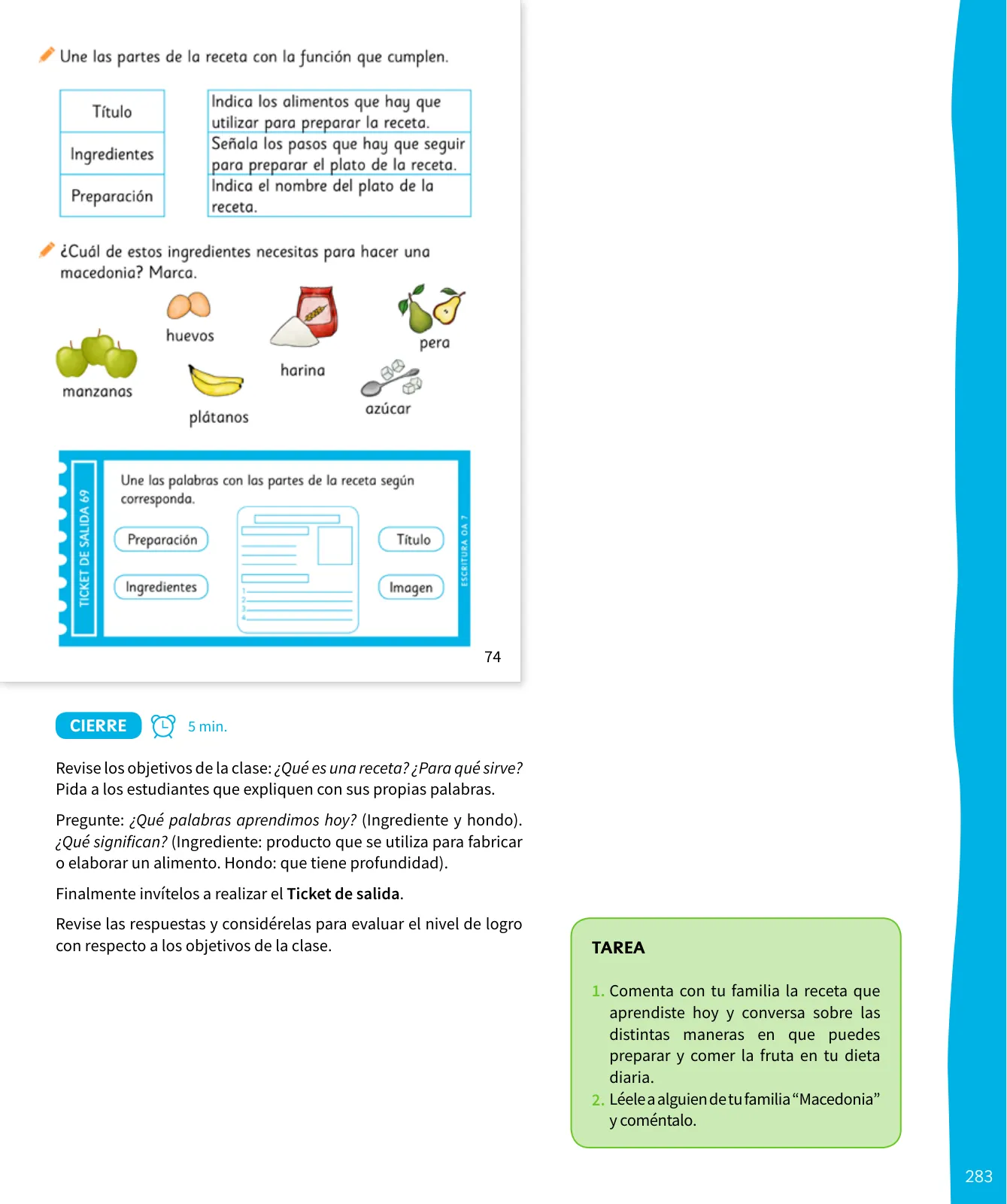 Página 284 de Lenguaje y Comunicación – Segundo Básico – Texto del Estudiante MINEDUC – Descargar PDF · 2024