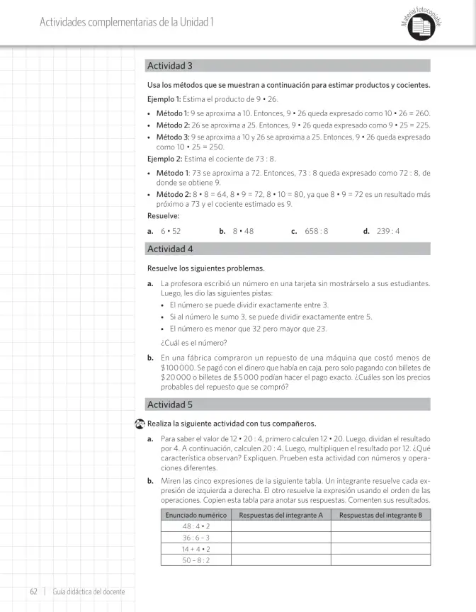 Página 68 de Matemática – Quinto Básico | Texto del Estudiante MINEDUC – Descargar PDF · 2024