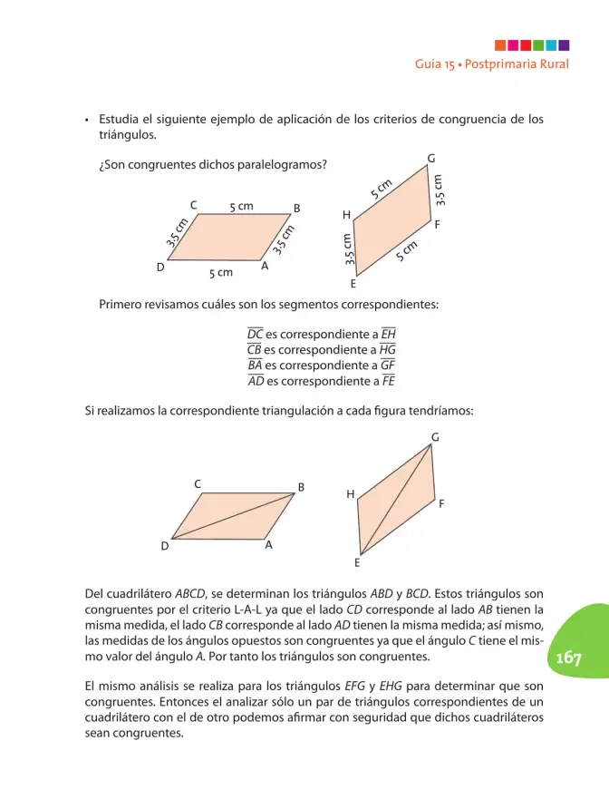 Página 168 de Matematica 8° · Postprimaria