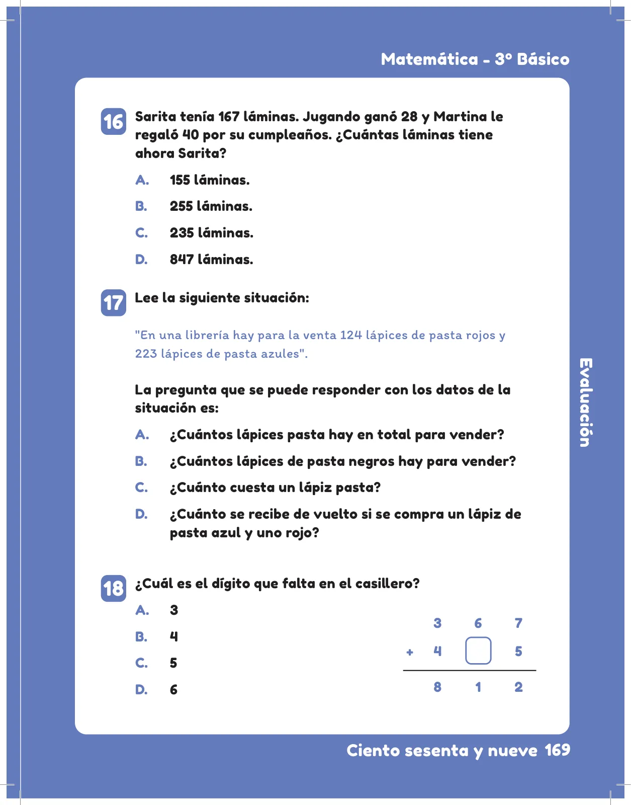 Miniatura página 171 de Sumo Primero – Tercero Básico | Texto del Estudiante MINEDUC – Descargar PDF · 2024