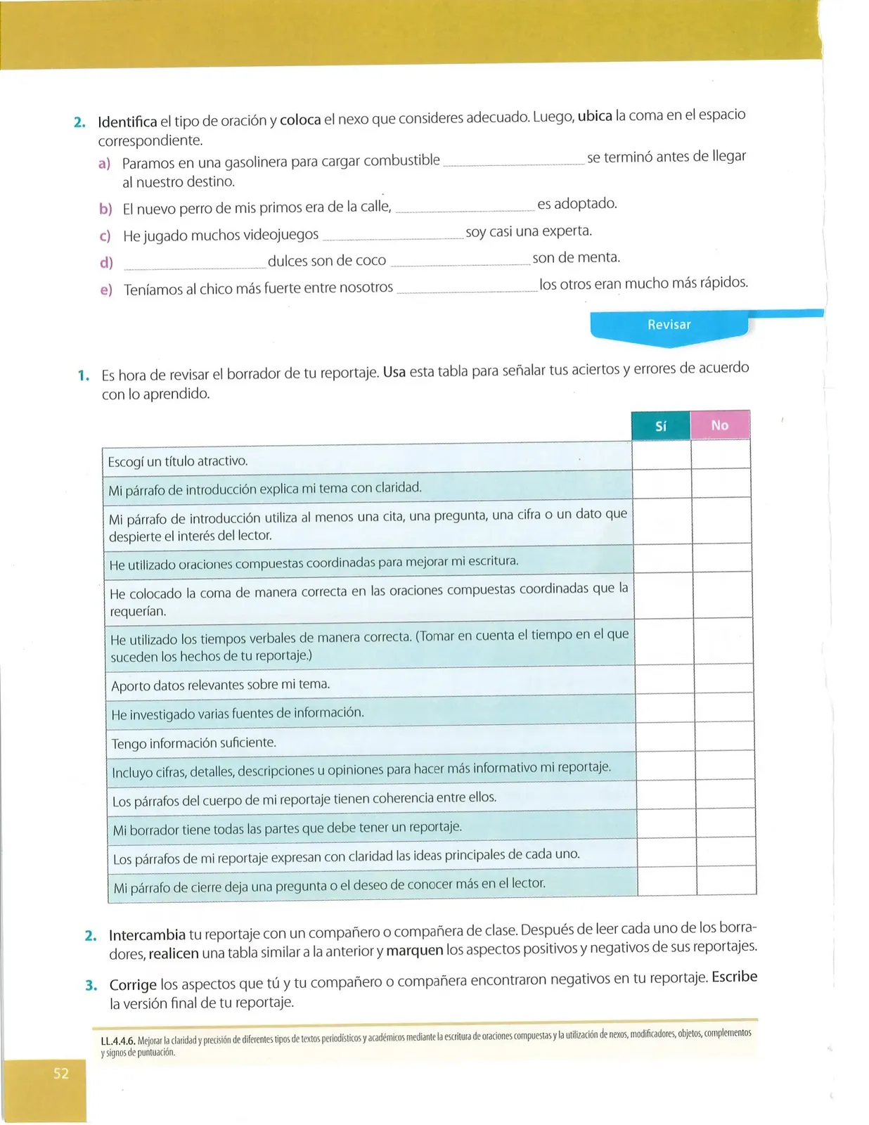 Página 52 de Lengua Y Literatura · 8 EGB · 2025
