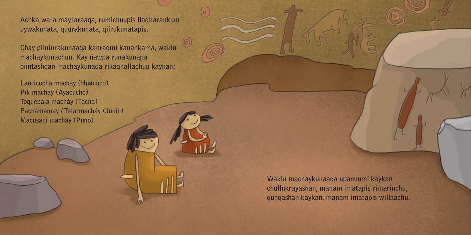 Página 8 de Unay wata ñawpata - Antes muy antes. Willakuy 5, Quechua Huánuco · 2009