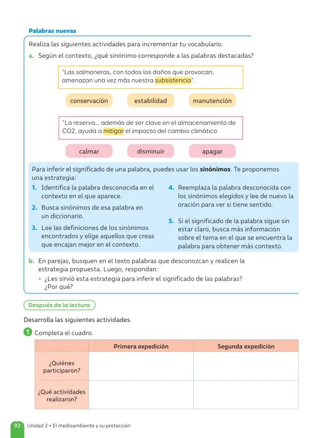 Página 94 de Lenguaje y Comunicación – Sexto Básico | Texto del Estudiante MINEDUC – Descargar PDF · 2024