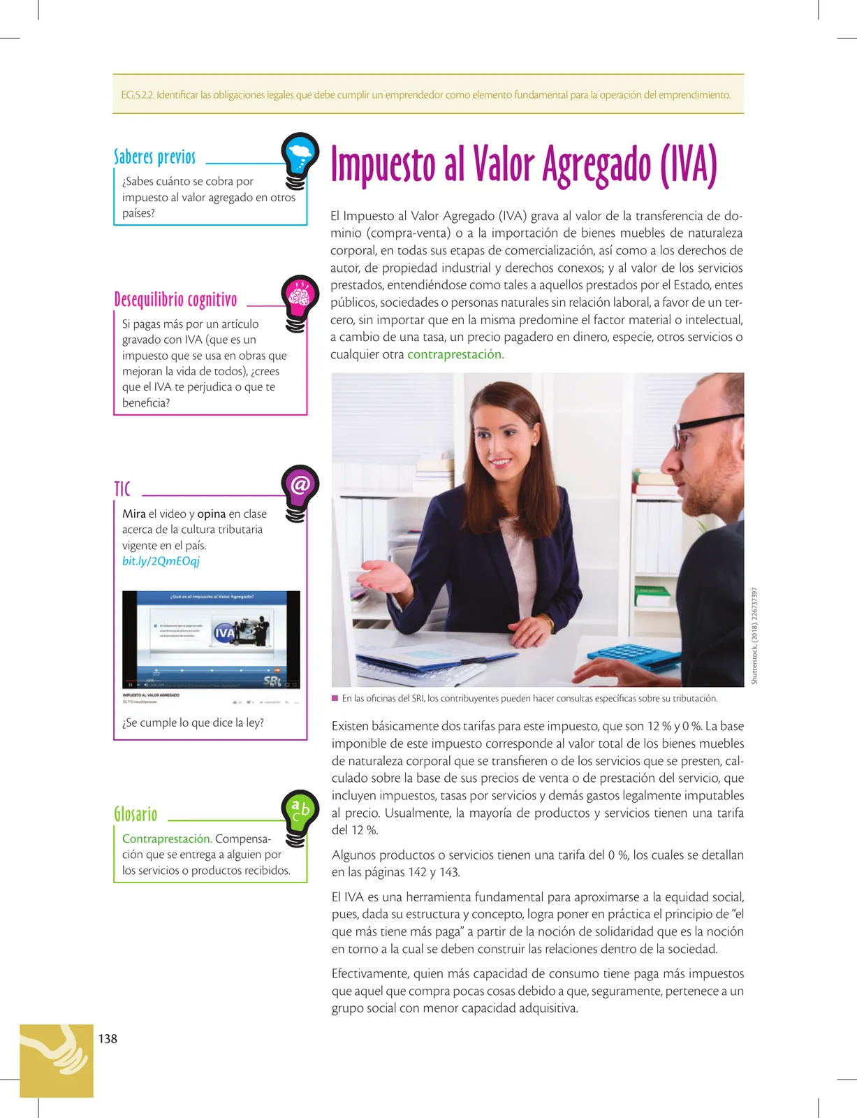 Miniatura página 138 de Emprendimiento Y Gestion · 1ro BGU · 2019