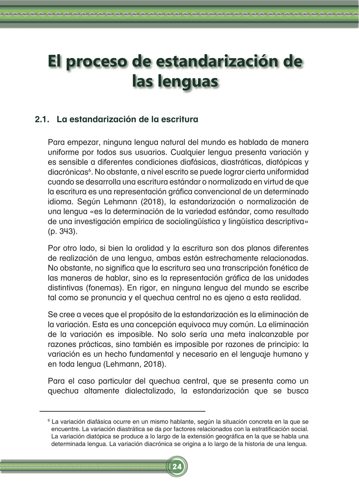 Miniatura página 26 de Chawpin qichwata alli qillqanapaq maytu = Manual de escritura quechua central · 2020