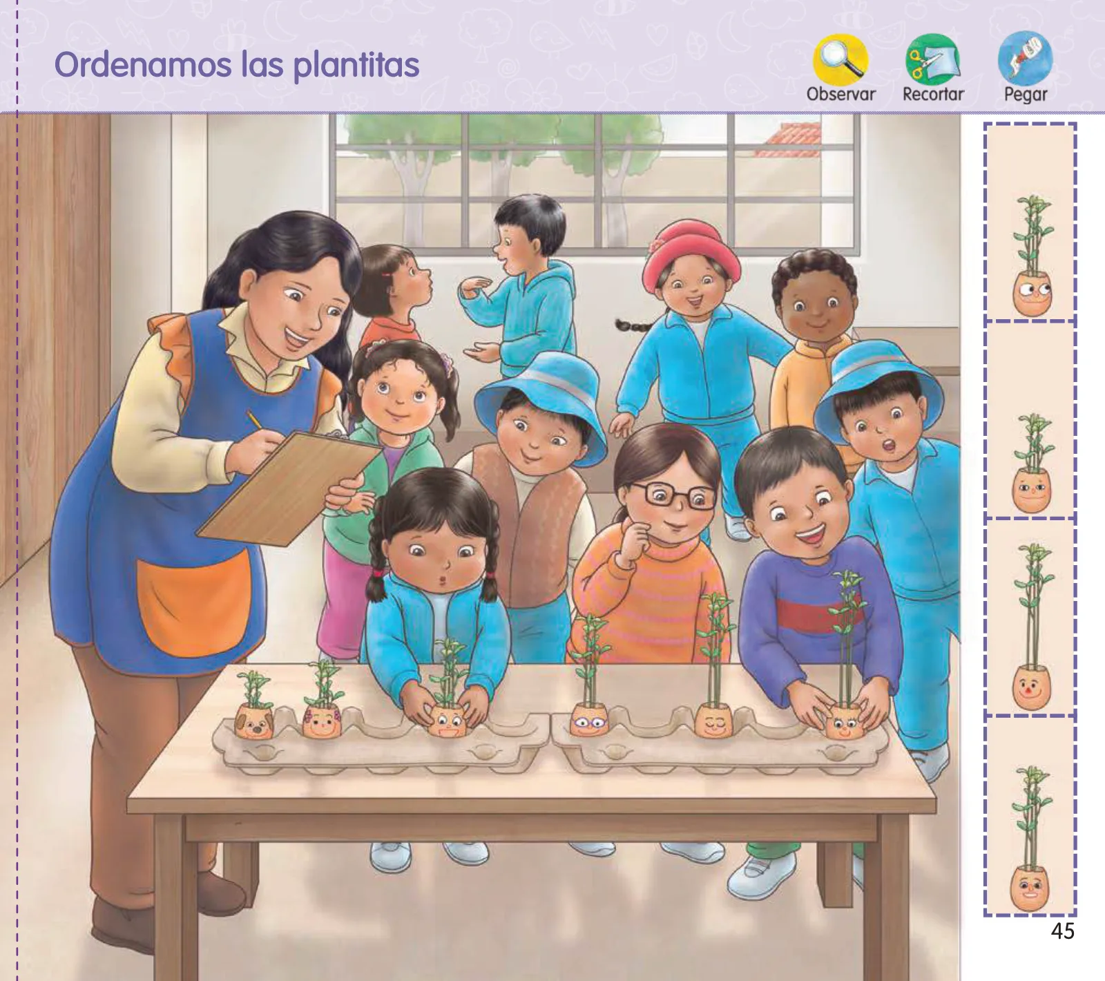 Miniatura página 47 de Crea, resuelve y aprende. Material impreso para niñas y niños de 5 años · 2024