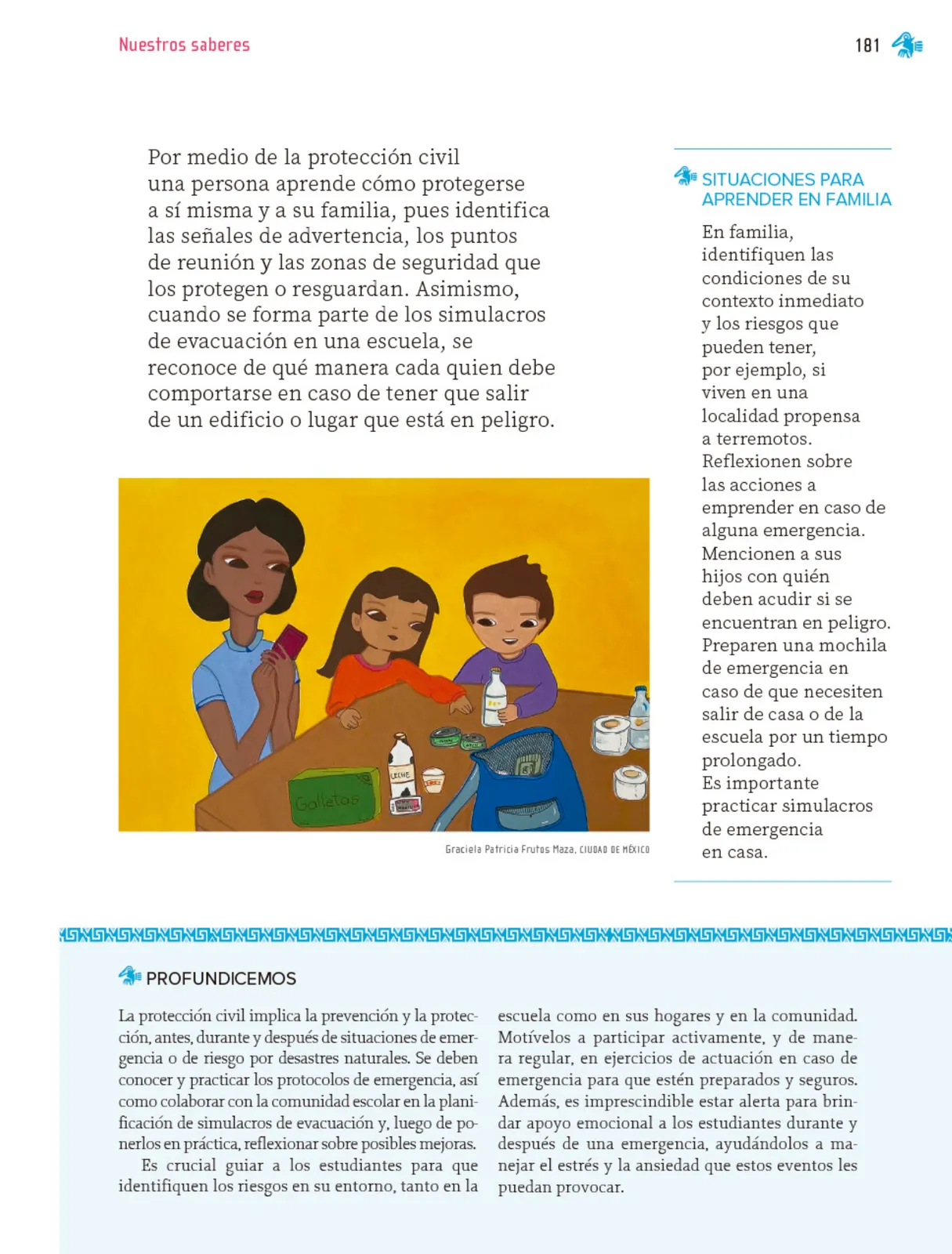 Página 182 de Nuestros saberes: Libro para alumnos, maestros y familia. Libro de Educación Primaria Grado 1° Ciclo Escolar 2025 - 2026