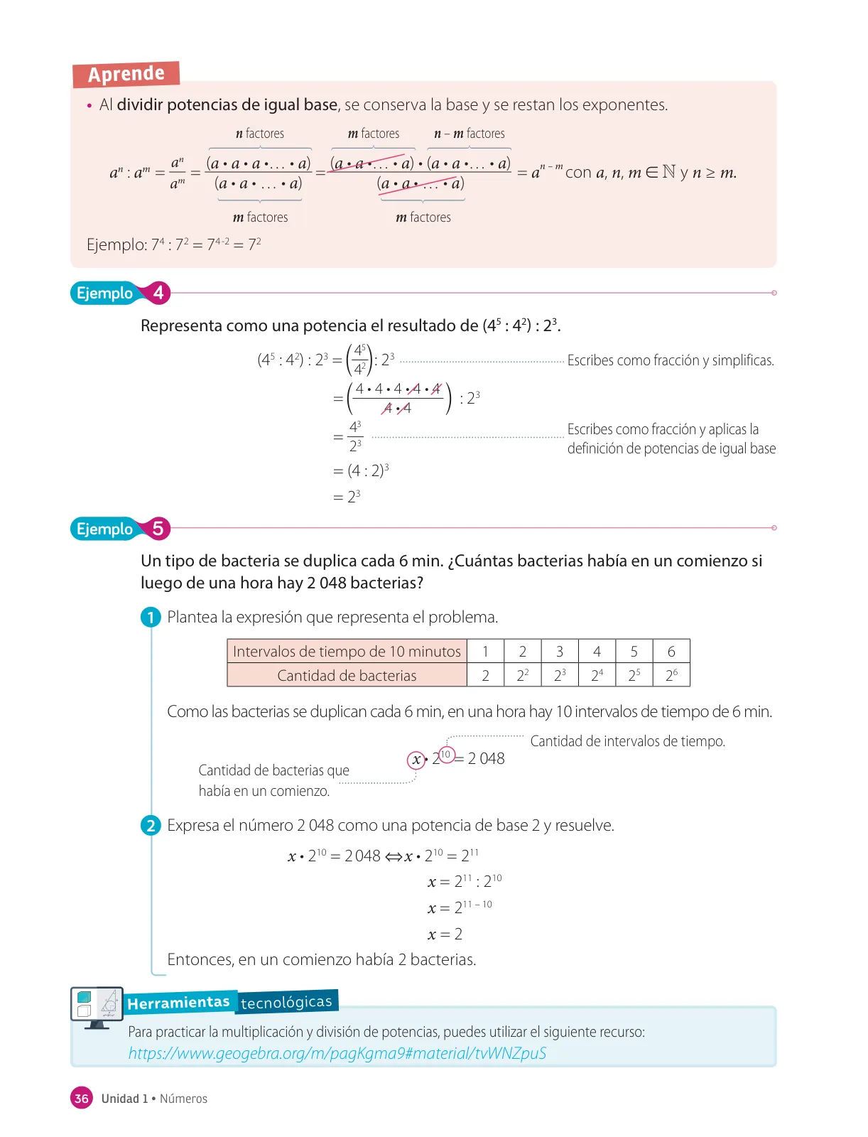 Miniatura página 38 de Matemática – Octavo Básico | Texto del Estudiante MINEDUC – Descargar PDF · 2024