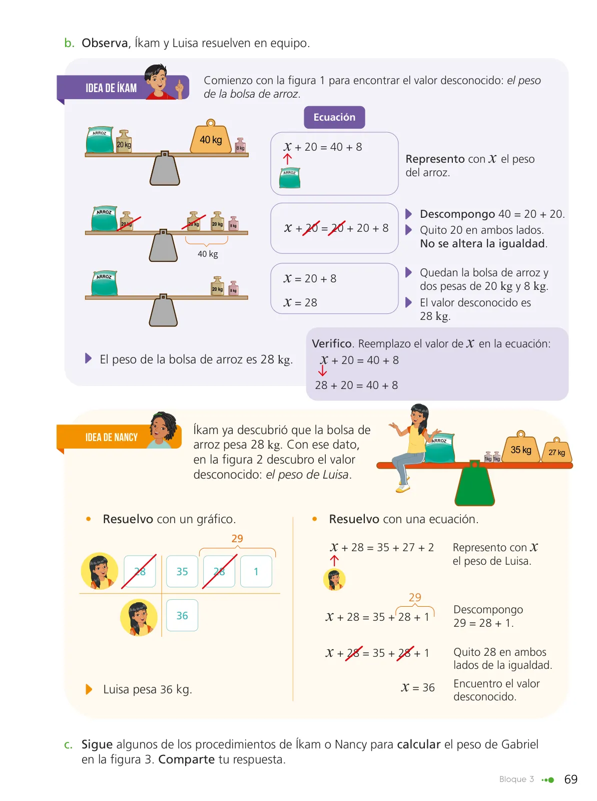 Página 71 de Texto de Matemática 6. Sexto grado de Primaria · 2024