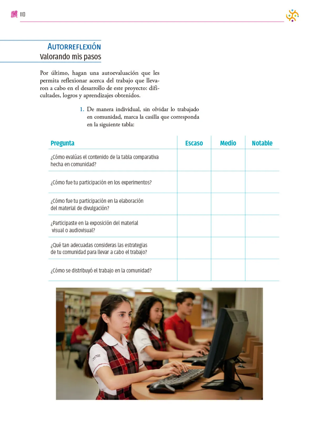 Miniatura página 111 de Colección Nanahuatzin. Nuestro libro de proyectos.   Libro de Educación Secundaria Grado 3°  Ciclo Escolar 2025 - 2026