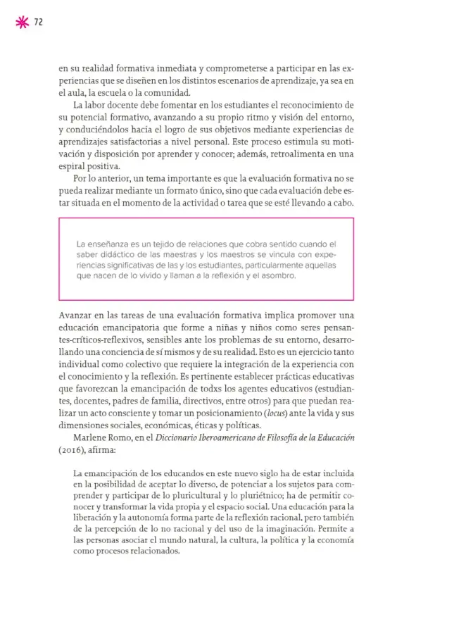 Página 73 de Un libro sin recetas, para la maestra y el maestro. Fase 5 Libro de Educación Primaria Grado 5°, 6° Ciclo Escolar 2025 - 2026