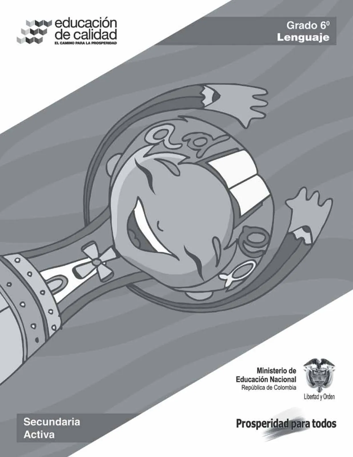 Portada de Lenguaje 6° · Secundaria Activa