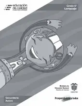 Portada de Lenguaje 6° · Secundaria Activa