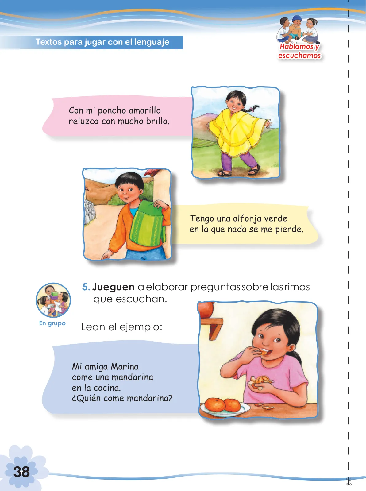 Miniatura página 40 de Comunicación 2 : cuaderno de trabajo para segundo grado de Educación Primaria 2019 · 2019