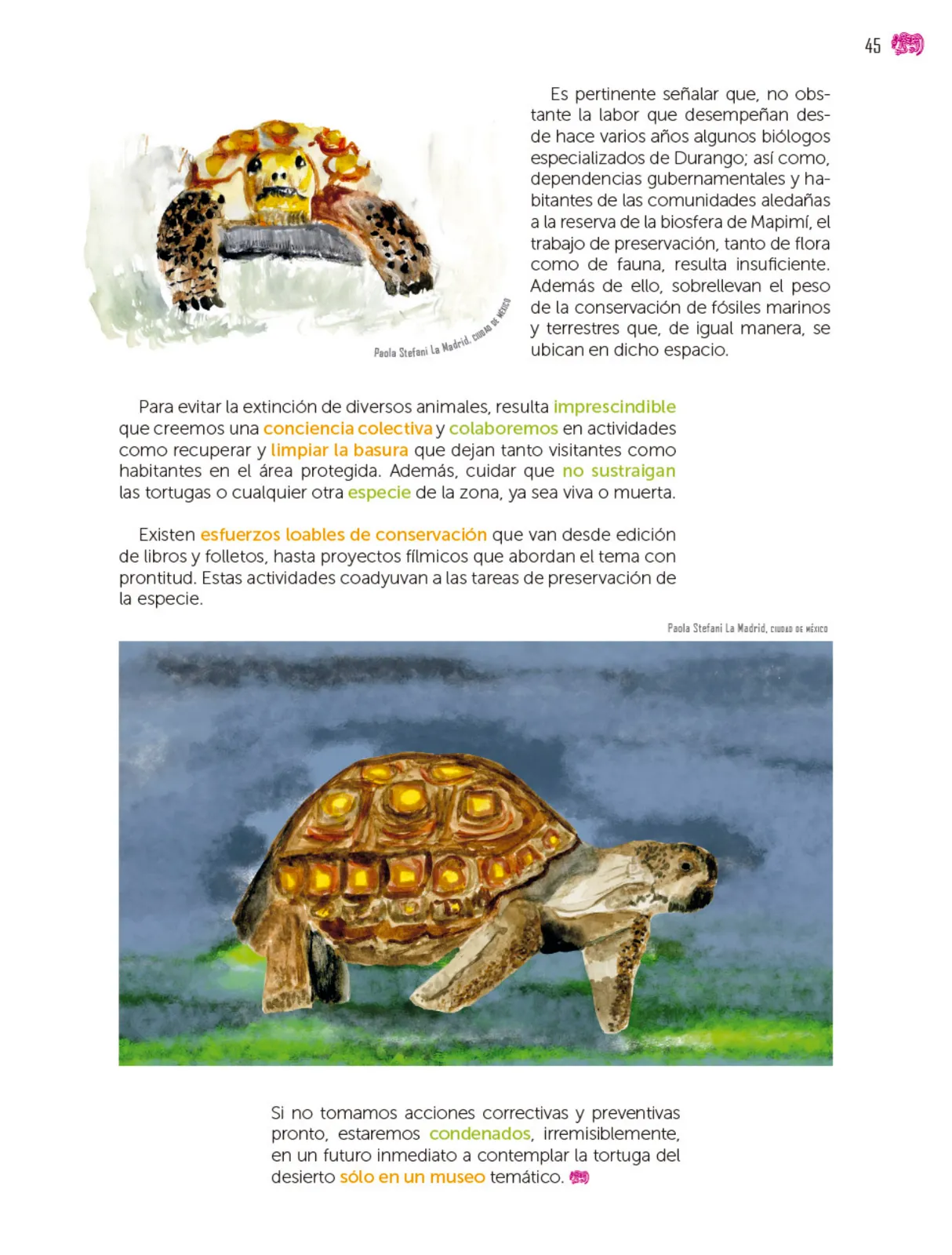 Miniatura página 46 de Colección Nanahuatzin. Múltiples lenguajes.   Libro de Educación Secundaria Grado 3°  Ciclo Escolar 2025 - 2026
