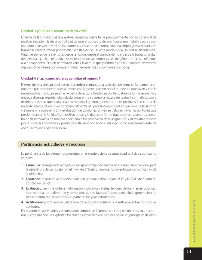 Página 12 de Lenguaje y Comunicación – Sexto Básico | Texto del Estudiante MINEDUC – Descargar PDF · 2024