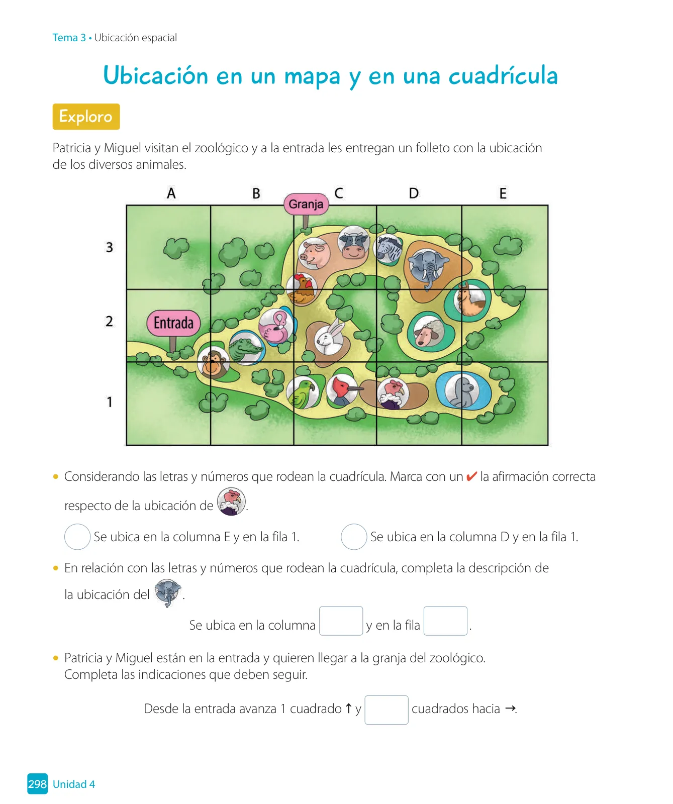 Página 300 de Matemática – Tercero Básico | Texto del Estudiante MINEDUC – Descargar PDF · 2024