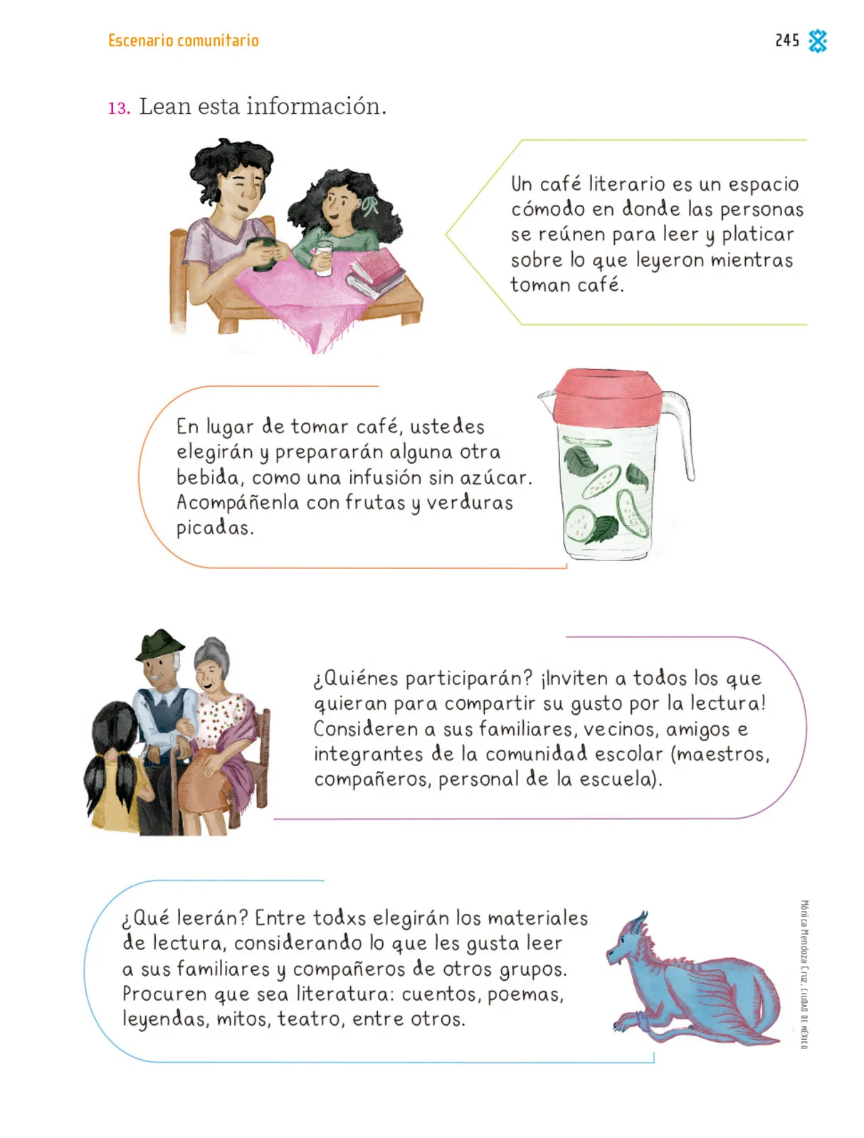 Miniatura página 246 de Proyectos Comunitarios.   Libro de Educación Primaria Grado 1°  Ciclo Escolar 2025 - 2026